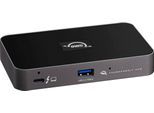 OWC Laptop-Dockingstation "5-Port Thunderbolt 4", grau (grau, schwarz), B:23,5mm T:7,5mm, Dockingstationen, Laptop-Dockingstation