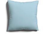 Kissenbezug SCHLAFGUT "EASY JERSEY Kissenhülle 100% Baumwolle, weicher Edel-Jersey, bügelfrei", blau (blau light), B:80cm L:80cm, Jersey, Obermaterial: 100% Baumwolle, Kissenbezüge, Kissenbezug, mit farblich angepasstem Reißverschluss, pflegeleicht, formstabil