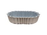 Dr.Oetker Kastenform Back-Kunst, Creme, Metall, 1.65 L, 8x16.5x28 cm, antihaftbeschichtet, Backen, Backformen, Kastenformen