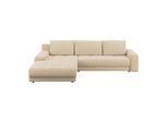 Luca Bessoni , Beige , Textil , L-Form , 308x213 cm , Wohnzimmer, Sofas & Couches, Wohnlandschaften, Ecksofas
