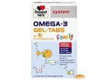 DOPPELHERZ Omega-3 Gel-Tabs family system 120 St