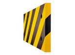 Moravia Prallschutz MORION für Ecksäulen Rechteck 200 x 20 x 500 mm schwarz / gelb (422.16.620)