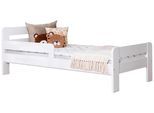 Bett Bennet mit Matratze ca. 90x200 cm Weiß