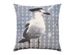 Dekokissen PAD "CAPTAIN", blau, B:45cm L:45cm, Baumwolle, Dekokissen_Sitzkissen_Kissenhüllen, Made in Europe, Kissenhülle ohne Füllung, 1 Stück