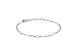Armband THOMAS SABO "Paperclip-Armband" Gr. 19, silber (silberfarben), Armbänder, Damen, 19, Silber 925 (recycelt), Armband