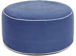 Hocker JAHNKE "AIR SIT", blau (navy blau), B:80cm H:37cm T:80cm, Hocker, Hocker, aufblasbar, Indoor & Outdoor, 80 cm Durchmesser