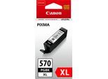 CANON Tintenpatrone "PGI-570 XL PGBK", schwarz (pigment, schwarz xl), Tintenpatronen, original Druckerpatrone 570 XL, Tintenpatrone