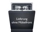 SIEMENS vollintegrierbarer Geschirrspüler "SX63EX22CE", Energieeffizienz: A, silber (weiß), B:59,8cm H:86,5cm T:55cm, Geschirrspüler, Automatische Türöffnung für mehr Effizienz, flexible Körbe, vollintegrierbarer Geschirrspüler