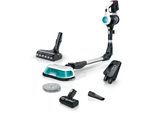 BOSCH Akku-Stielstaubsauger "Unlimited 7 ProHygienic Aqua BKS71HYG4, 2in1 Saugen & Wischen", weiß, B:25,2cm H:131,5cm T:20,4cm, Akkusauger, Knickrohr, Hygiene-Filter, 10 J. Motorgarantie, Mini-Turbo-Düse, weiß, Akku-Stielstaubsauger