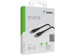 BELKIN USB-Kabel "USB-C/USB-C Kabel PVC, 2m", schwarz, 200cmcm, Kabel, USB-Kabel