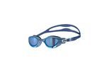 Schwimmbrille ARENA "THE ONE PLUS MIRROR", blau_mirror, grau_blau, Sportbrillen, Damen, für Erwachsene, verspiegelte Gläser, mit Anti-Beschlag-Technologie