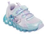Sneaker DISNEY "LILO & STITCH", Mädchen, Gr. 25, lila, Synthetik, Schuhe Sneaker, mit cooler Blinkfunktion