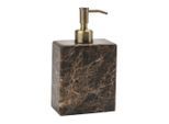 Aquanova Seifenspender Hammam, Braun, Stein, 10x17.5x6 cm, Badaccessoires, Waschplatzzubehör, Seifenspender