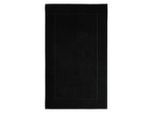 Aquanova Badematte London, Schwarz, Textil, rechteckig, 60x100 cm, für Fußbodenheizung geeignet, rutschfest, Badtextilien, Badematten