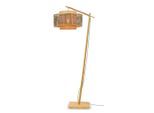 Good & Mojo , Naturfarben , Holz , Bambus,Bambus , 50x176 cm , LED-Leuchtmittel austauschbar ,