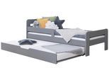 Bett Bennet mit ca. 90x200 cm Hellgrau