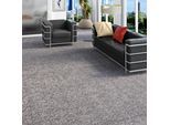 Teppichboden OTTO HOME "Rava, Velours, Gesamthöhe 16 mm", grau, B:400cm L:125cm, Kunstfaser, Teppiche, Uni Farben, Breite 400 cm, weich, strapazierfähig, Wohnzimmer