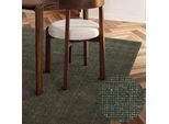 Wollteppich TED BAKER "Croom, auch in rund", grün, B:160cm H:10mm L:230cm, Wolle, Teppiche, Wolle, Natur, Handgewebt, Wohnzimmer, Schlafzimmer, Modern, Skandi