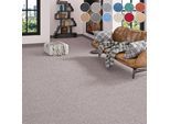 Teppichboden OTTO HOME "Fortis, Schlinge, Gesamthöhe 5 mm, Made in Netherlands", grau (taupe), B:400cm L:600cm, Kunstfaser, Teppiche, meliert, Breite 400 cm, strapazierfähig, Wohnzimmer