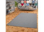 Teppich OTTO HOME "Fortis, Schlinge, Made in Netherlands", grau (anthrazit), B:240cm H:5mm L:240cm, Kunstfaser, Teppiche, Teppich, Uni Farben, gekettelt, auch als Läufer, strapazierfähig, Wohnzimmer
