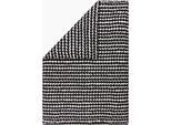 Bettbezug MARIMEKKO "RÄSYMATTO", schwarz, B:200cm L:200cm, Perkal, Obermaterial: 100% Baumwolle, Bettbezüge, Weiß, Schwarz