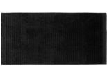 Strandtuch HECKETT & LANE "Heckettlane Strandtuch Prestige", schwarz, B:90cm L:180cm, Frottee, Baumwolle, Handtücher, Strandtuch aus hochwertige Baumwolle, 650gr/m²