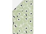 Bettbezug MARIMEKKO "UNIKKO", blau, B:150cm L:210cm, Seersucker, Obermaterial: 100% Baumwolle, Bettbezüge, aus ungebleichter Baumwolle gefertigt