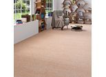 Teppichboden OTTO HOME "Rava, Velours, Gesamthöhe 16 mm", natur, B:400cm L:300cm, Kunstfaser, Teppiche, Teppichboden, Uni Farben, Breite 400 cm, weich, strapazierfähig, Wohnzimmer