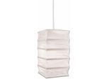 NÄVE LED Pendelleuchte "PAPER", weiß, 1, H: 60cm, Leuchten, LED Papier-Pendelleuchte, incl.1xE27/10W LED,weiß,nicht dimmbar, LED Pendelleuchte