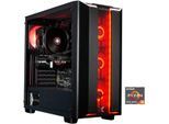 CAPTIVA Gaming-PC "Advanced Gaming R94-108", schwarz, Microsoft Windows 11 Home (64 Bit), 16 GB RAM 1.000 GB SSD, Desktop-PCs, Gaming-PC