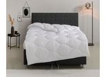 Microfaserbettdecke OTTO HOME "Angly, Bettdecke 135x200 cm und 155x220 cm", weiß, B:135cm L:200cm, Bezug: 100% Polyester. Füllung: 100% Polyester, Bettdecken, Microfaserbettdecke, Bettdecken, Sommer, Winter, Decke, Allergiker geeignet (Hausstaub)