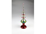 LED Dekoobjekt AM DESIGN "Glas-Zapfen rot/grün/creme", rot, H:35cm L:9cm, Leuchten, LED Dekoobjekt, 9x35 cm