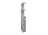 HTI-Living Raumteilerregal 136 cm Thekla Sonoma