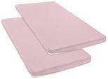 Spannbettlaken OTTO HOME "Topper Basic, in Gr. 90x200, 140x200 oder 180x200 cm", rosa, B:90cm L:200cm, Microfaser-Jersey, Obermaterial: 100% Polyester, Bettlaken, Spannbettlaken, Baumwolle, Matratzen bis 8 cm Höhe, Bettlaken, Spannbetttuch, Laken
