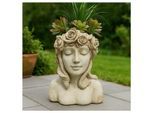 HTI-Living Pflanzgefäß Apollon Büste Aphrodite