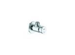 Grohe Selbstschluss-Brausevtl Euroeco CT 1/2", Markierung blau/rot, chrom (36267000)