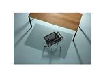 Bodenschutzmatte Ecogrip® Solid-RS Office Products, für Teppichböden, Ankernoppen, rutschfest & schwer entflammbar, 1800 x 1200 mm, PC, transparent