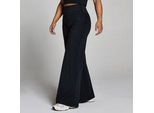 MP Damen Petite Tempo Hose mit weitem Bein - Schwarz - L
