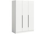 Drehtürenschrank KOPENHAGEN ca.120x181x52cm Weiß