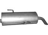 POLMO Endschalldämpfer 19174 hinten für Peugeot