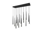 Trio Leuchten , Schwarz , Metall , 20x150x100 cm , Farben fixierbar , Beleuchtung, Innenleuchten, Hängeleuchten, LED-Hängeleuchten