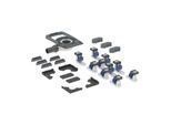Geberit Duofix Duschwannenablauf 551558001 mit 10 Füßen, Sperrwasserhöhe 30mm