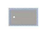 Geberit CleanFloor30 Duschfläche 551007291 bodeneben, mit Dichtvlies, 80 x 140 cm, grau / matt