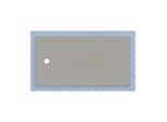 Geberit CleanFloor30 Duschfläche 551018291 bodeneben, mit Dichtvlies, 90 x 170 cm, grau / matt