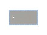 Geberit CleanFloor30 Duschfläche 551010291 bodeneben, mit Dichtvlies, 80 x 170 cm, grau / matt