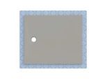Geberit CleanFloor30 Duschfläche 551022291 bodeneben, mit Dichtvlies, 100 x 120 cm, grau / matt