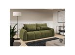 Livetastic , Olivgrün , Textil , Füllung: Polyurethan (Pur), Silikon,Polyurethan (Pur), Silikon,Polyurethan (Pur), Silikon , 252x93x167 cm , Made in EU ,