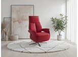 TV-Sessel SIT & MORE "TV Lazy", feuerrot, B:75cm H:110cm T:85cm, Sessel, zur Auswahl mit Herz-Waage-Position