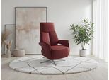 TV-Sessel SIT & MORE "TV Lazy", merlot, B:75cm H:110cm T:85cm, Sessel, zur Auswahl mit Herz-Waage-Position