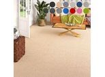 Teppichboden OTTO HOME "Zephyra, Schlinge, Gesamthöhe 8 mm, Made in Netherlands", beige, B:400cm L:175cm, Kunstfaser, Teppiche, Uni Farben, Breite 400 cm, strapazierfähig, Wohnzimmer, Schlafzimmer